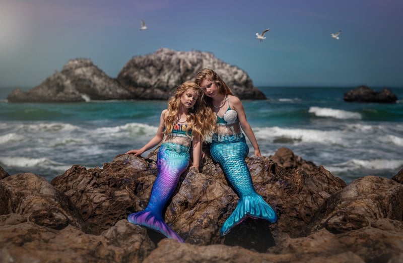 Mermaid-Inspired Dress